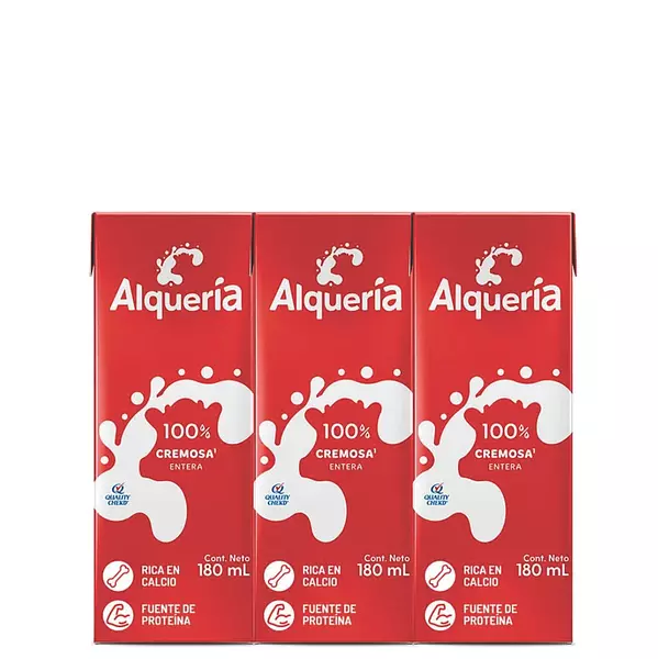 Leche Entera Alquería X3 Tetrapak