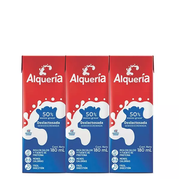 Leche Deslactosada Alquería X3 Tetrapack