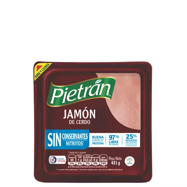 Jamón De Cerdo Pietrán