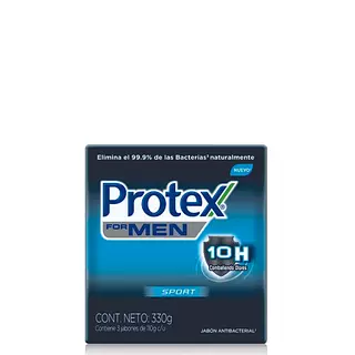 Jabón De Baño Protex For Men Sport X3