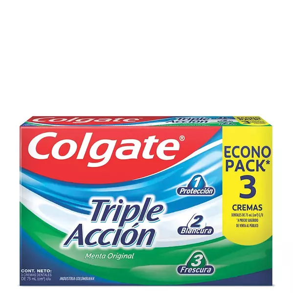 Crema Dental Colgate Triple Acción X3