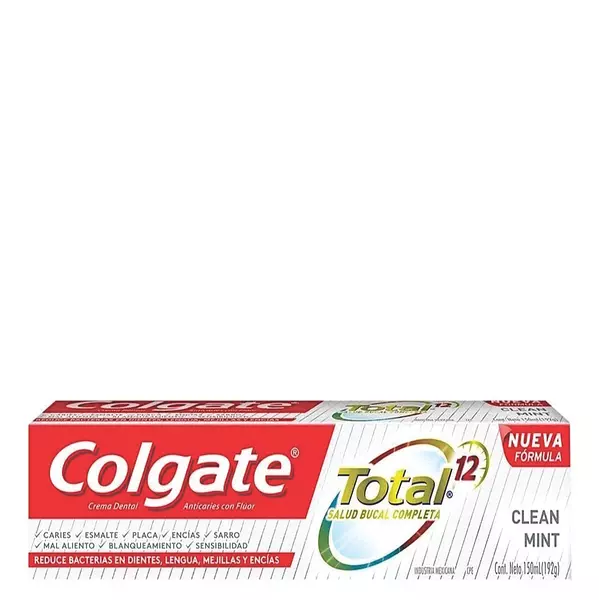 Crema Dental Colgate Total 12 Clean Mint