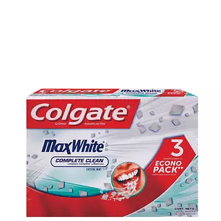 Crema Dental Colgate Max White X3