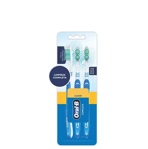 Cepillo Dental Oral-B Complete 40 Suave X3