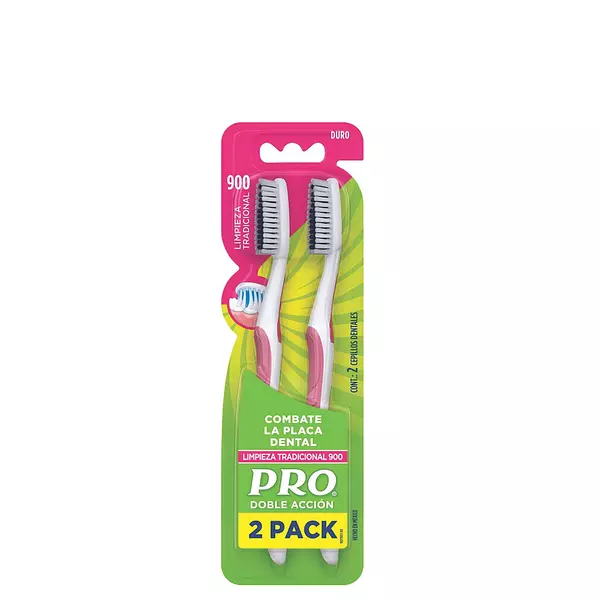 Cepillo Dental Oral B Pro 900 Doble Acción X2