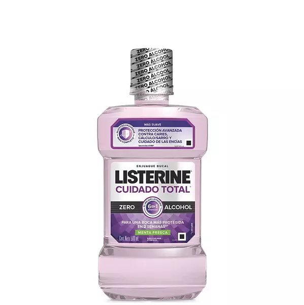 Enjuague Bucal Listerine Cuidado Total Zero