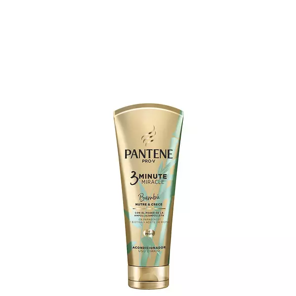 Acondicionador Pantene Bambú 3 Minutos