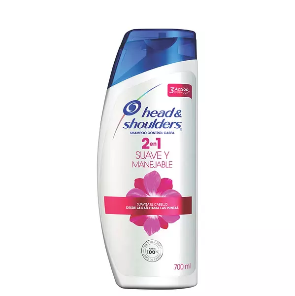 Shampoo H&S Suave Manejable 2en1