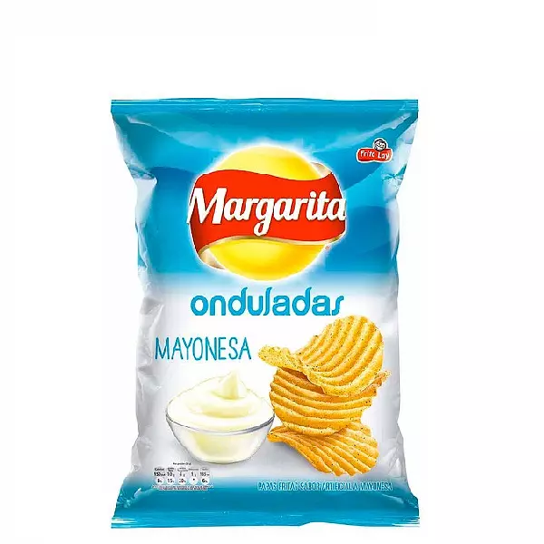 Papas Margarita Onduladas Mayonesa