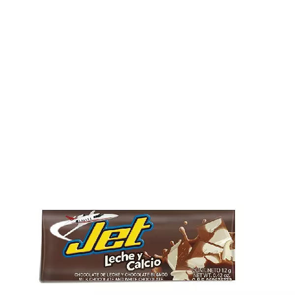 Chocolatina Jet Leche Y Calcio