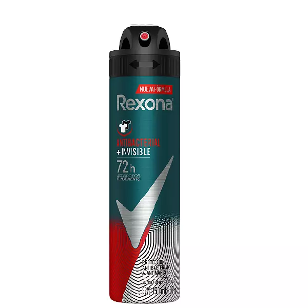 Desodorante En Aerosol Rexona Invisible Men