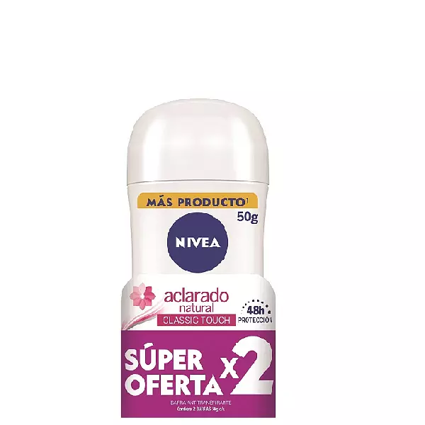 Desodorante En Barra Nivea Aclarado Natural X2