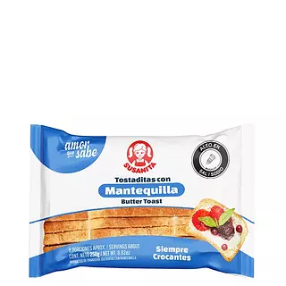 Tostadas Susanita Mantequilla