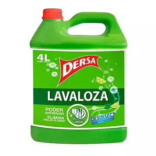 Lavaloza Liquido Dersa Limón