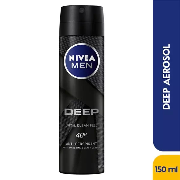 Nivea Deo Spray Deep Hombre Nivea 150ml