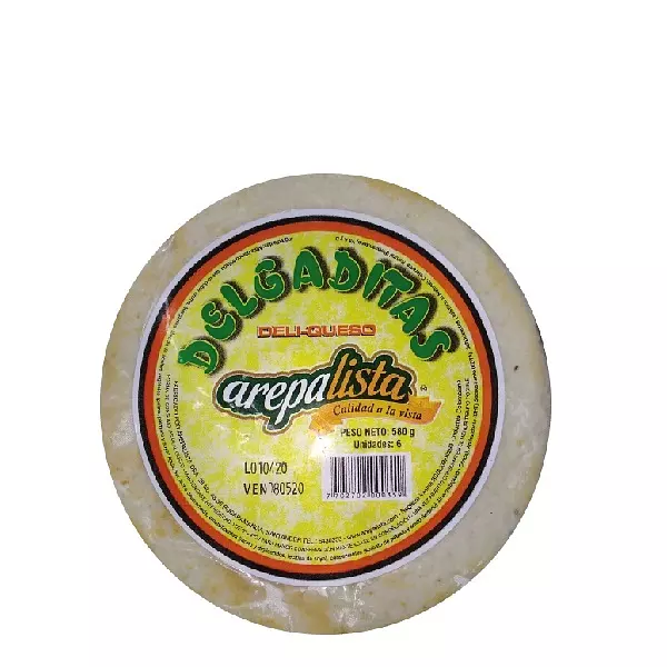 Arepa Delgadita Grande Arepalista X6
