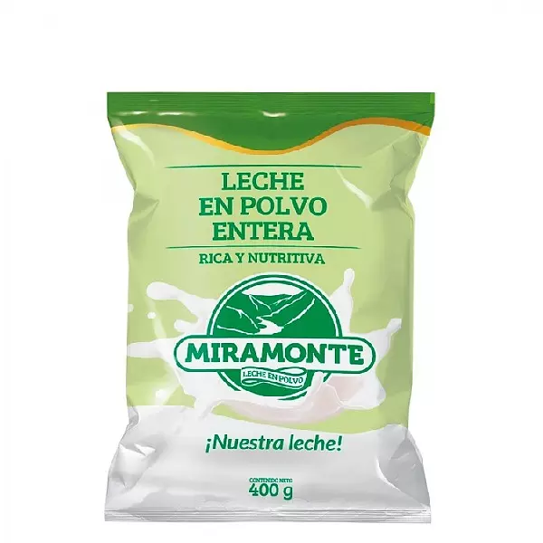 Leche En Polvo Miramonte Entera