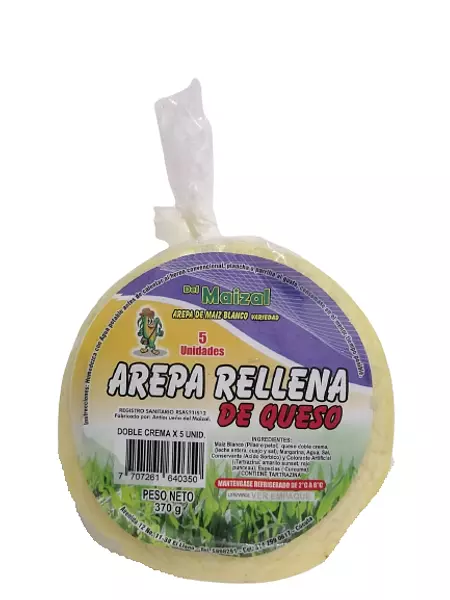 Arepa Rellena De Queso Del Maizal X5