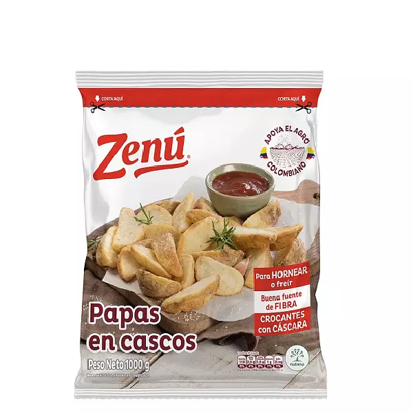Papa Congelada En Cascos Zenú