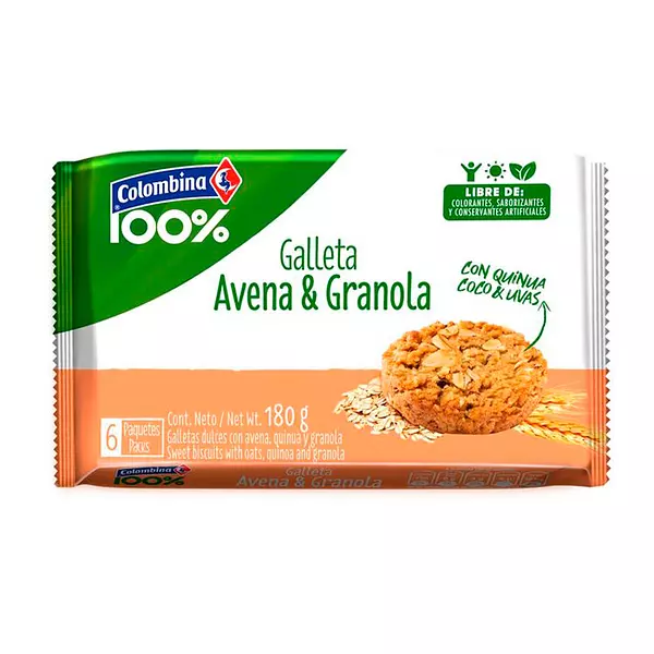 Crakeñas Avena y Granola X12