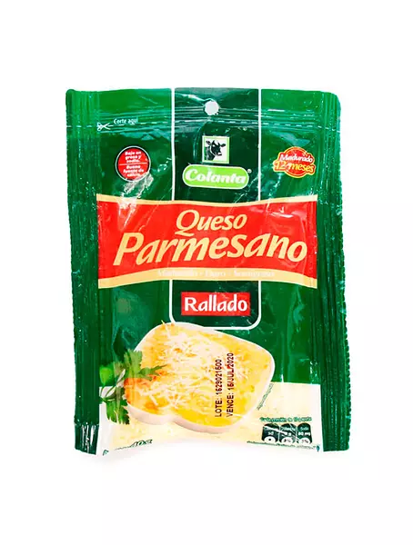 Queso Parmesano Colanta Rallado