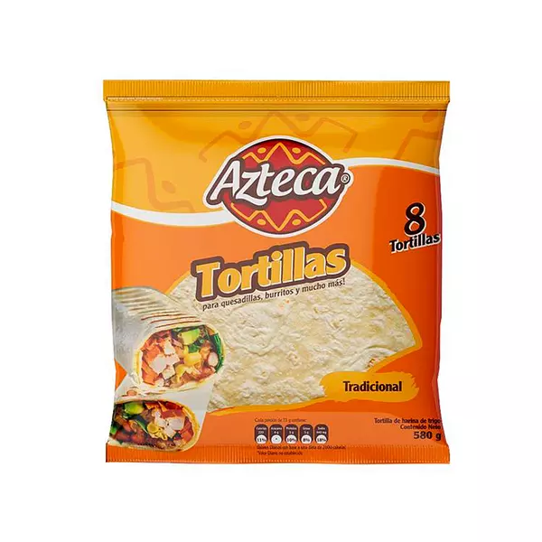 Azteca Tortilla X8 Fajitas