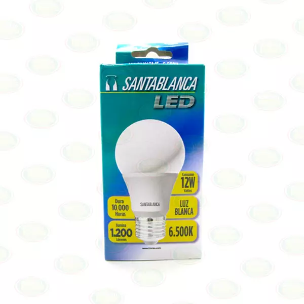 Bombillo Led Santablanca-A6012w