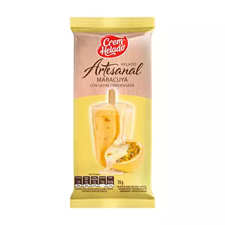 Crem Helado Artesanal Maracuya