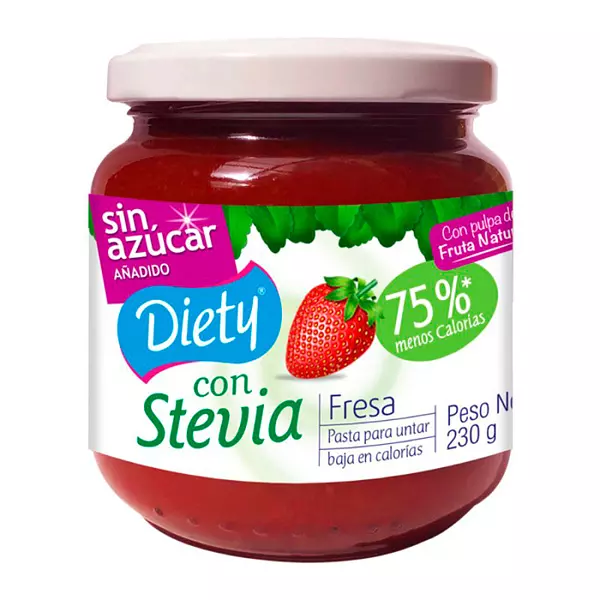 Mermelada Diety Stevia Fresa