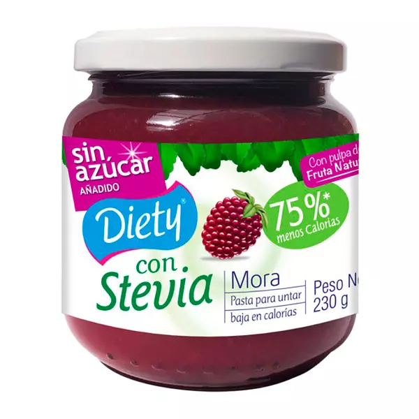 Mermelada Diety Stevia Mora