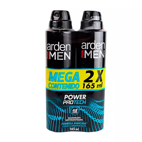 Desodorante En Aerosol Arden For Men Power Protect X2