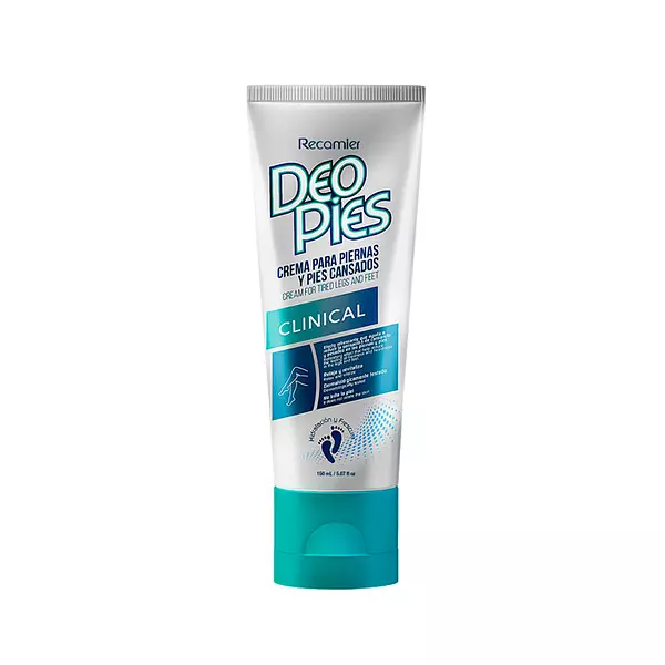 Deo Pies Crem Pies Cansad Tubo Col