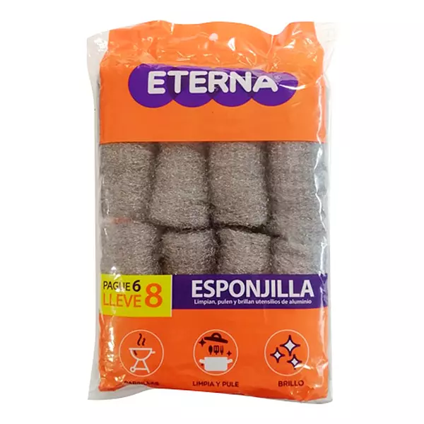 Eterna Esponjilla Acero P6ll8