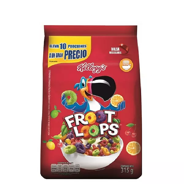 Cereal Froot Loops Kelloggs