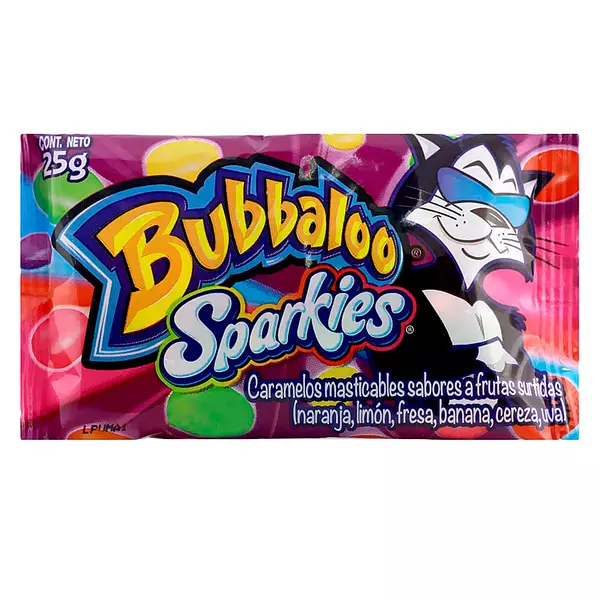 Adams Bubbaloo Sparkies Tradicional