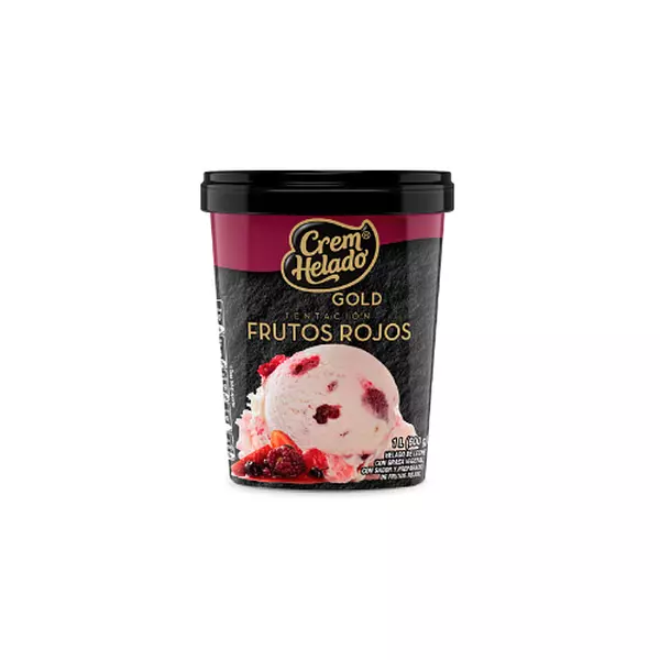 Crem Helado Gold Tenta Frutos Roj