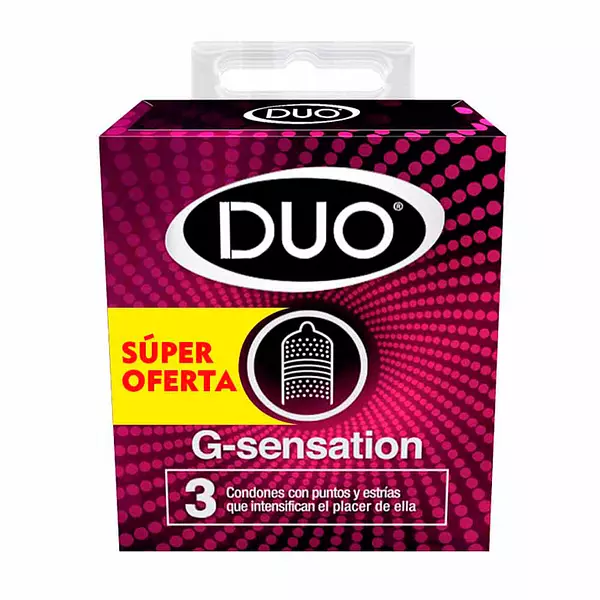Preservativo Duo G-Sensation P2ll3