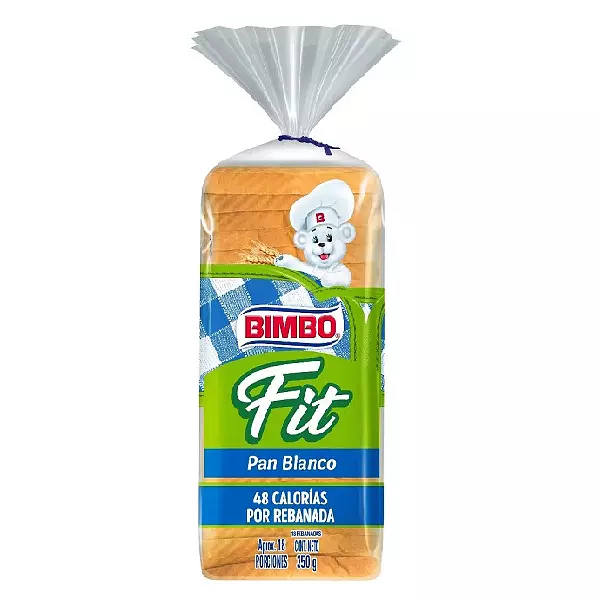 Pan Tajado Bimbo Fit Blanco