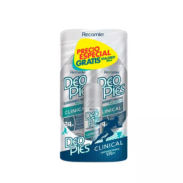 Deo Pies Clin Duo 260 Gts Deo Clin 50ml