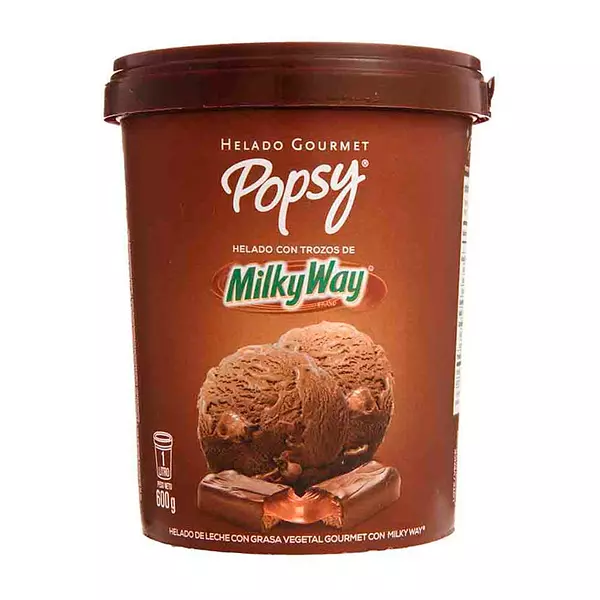 Popsy Litro Milky Way Mars Gourmet