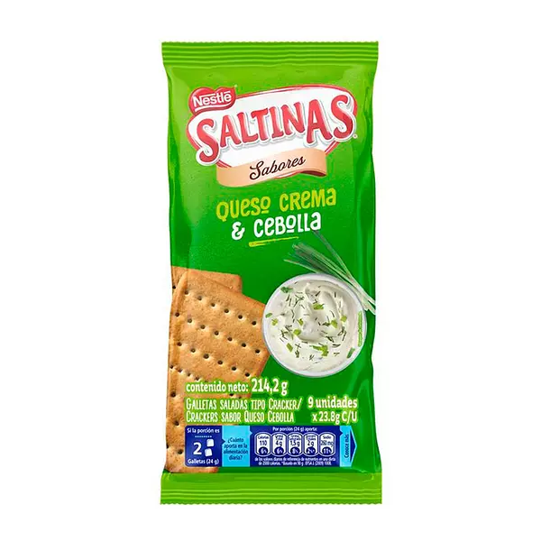 Saltinas Queso Y Cebolla