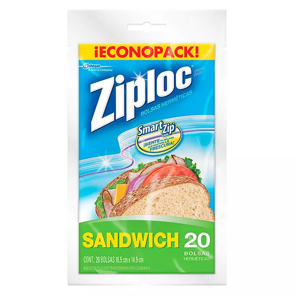 Ziploc Sandwich Eco 20/12