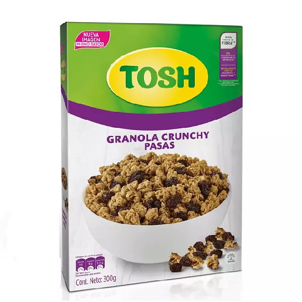 Granola Tosh Crunchy Pasas