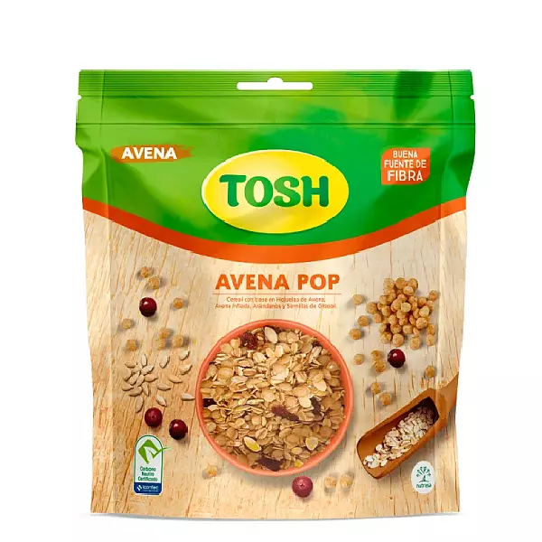 Avena Pop Tosh En Hojuelas