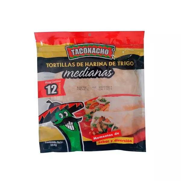 Taconacho X12 Tortillas *384g