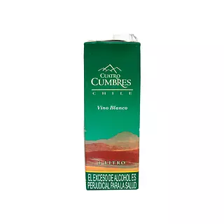 Vino Tetra Cuatro Cumbres Blanco