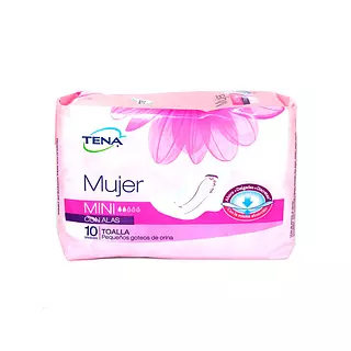 Tena Mujer Mini X10 Alas