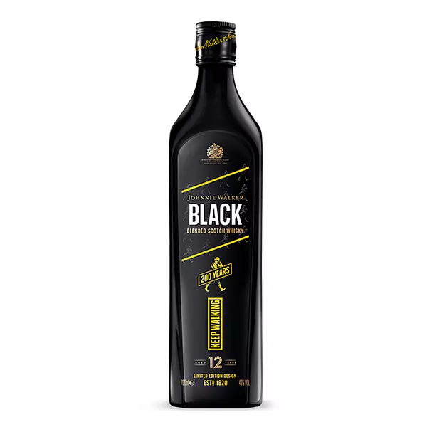 Whisky Johnnie Walker Black 12 Años 700ml