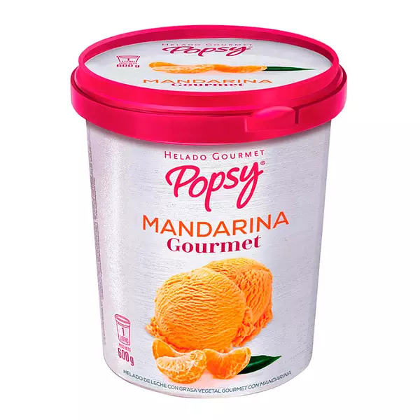 Popsy Litro Mandarina Gourmet