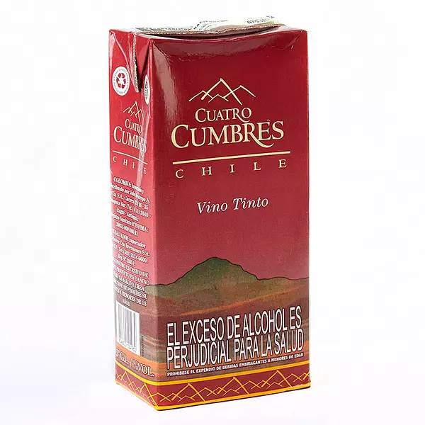 Vino Tetra Cuatro Cumbres Tinto